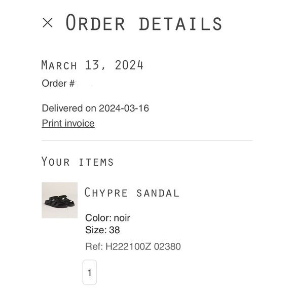 Hermes Chypre Sandal - Picture 2 of 8